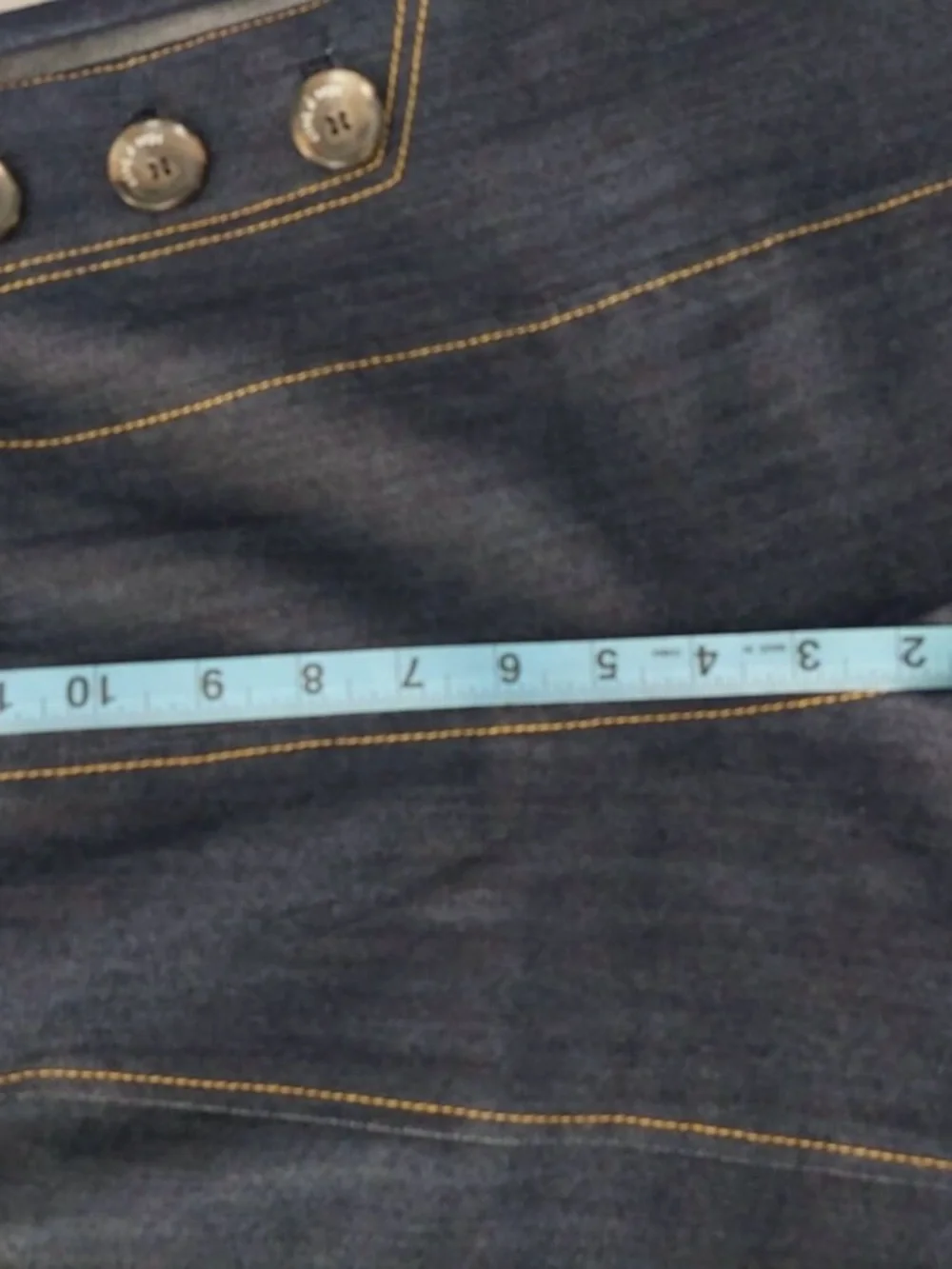 Cinq à Sept Tous Les Jours Chantal Dark Blue High Rise Cropped Jeans - Picture 8 of 11